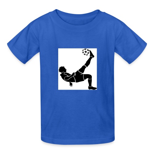 Kids Football/Soccer Hoodie - Gildan Ultra Cotton Youth T-Shirt