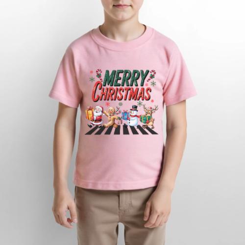 Christmas Collection Merry Christmas Crossing #1 - Gildan Ultra Cotton Youth T-Shirt