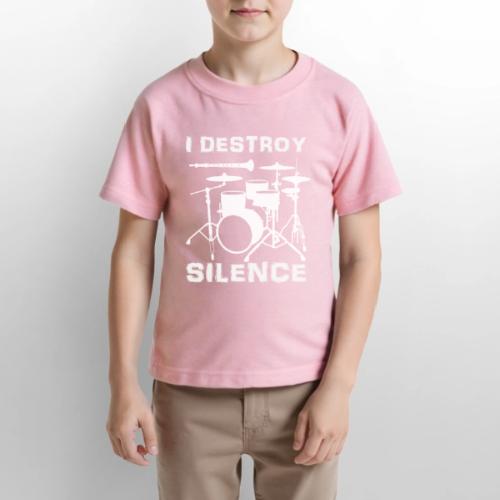 I Destroy Silence - Gildan Ultra Cotton Youth T-Shirt