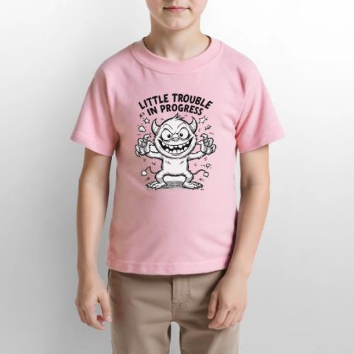 Playful Mischief Demon Illustration - Gildan Ultra Cotton Youth T-Shirt