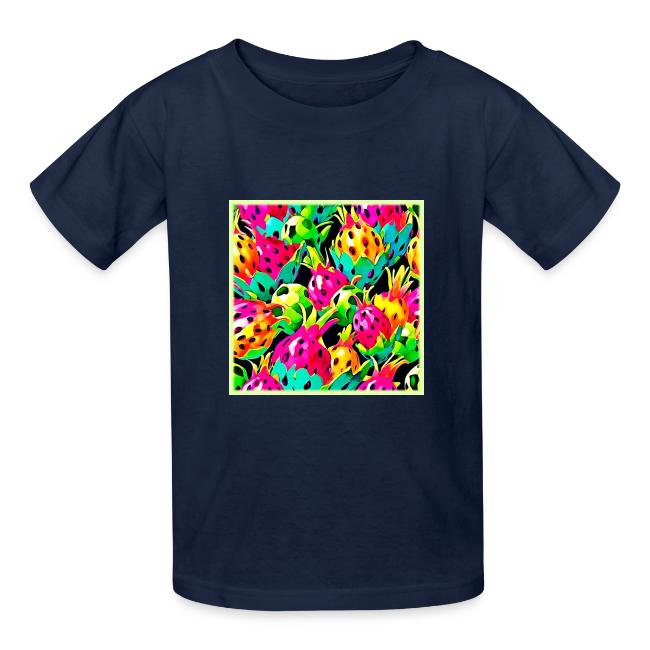 Dragon Fruit Vivid Pattern