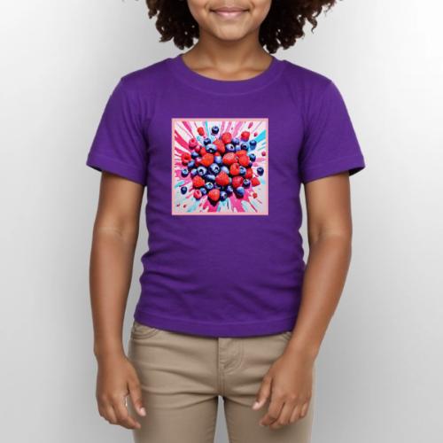 Berry Blast: Fruity Fun - Gildan Ultra Cotton Youth T-Shirt