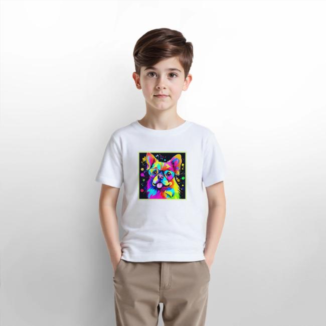 Vivid Canine Vibes Design