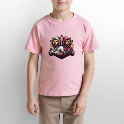 2 grizzlies gamer bears - Gildan Ultra Cotton Youth T-Shirt