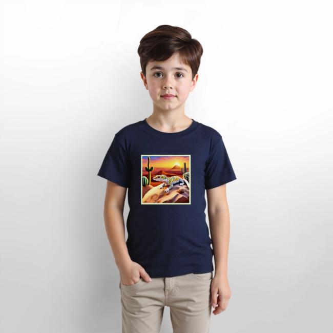 Beautiful Desert leopard Gecko Design