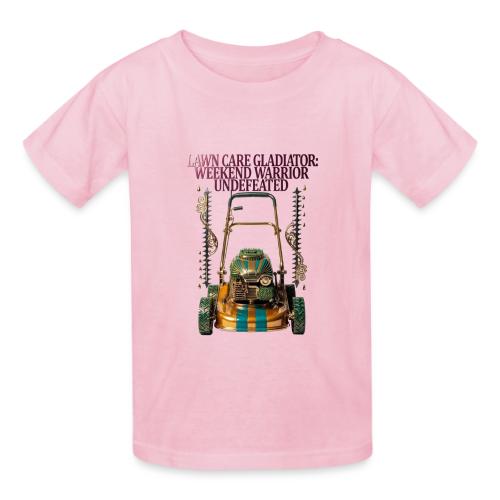 Lawn Care Gladiator T Shirt - Gildan Ultra Cotton Youth T-Shirt