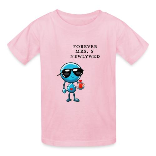 Mrs S Forever Newlywed - Gildan Ultra Cotton Youth T-Shirt