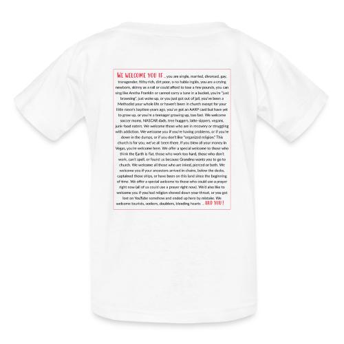 We Welcome You If ... - Gildan Ultra Cotton Youth T-Shirt