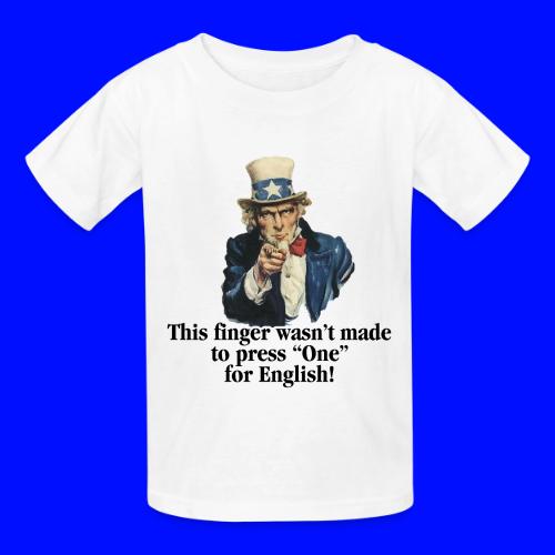 Uncle Sam - Finger - Gildan Ultra Cotton Youth T-Shirt