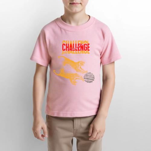Double tiger fashion, jungle feline animals. - Gildan Ultra Cotton Youth T-Shirt