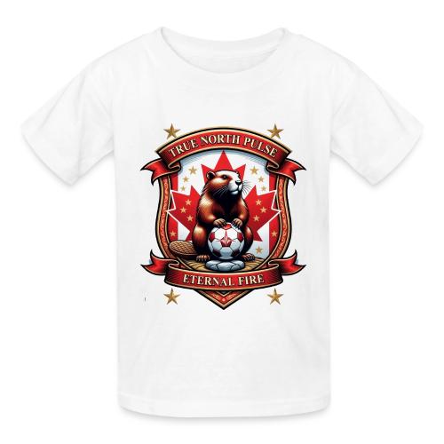 Canada Beaver Crest T-Shirt, Pride Badge Gift - Gildan Ultra Cotton Youth T-Shirt