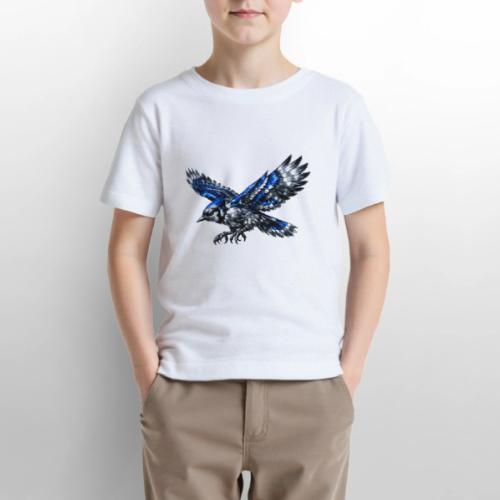 Silver Blue Jay Dive - Gildan Ultra Cotton Youth T-Shirt
