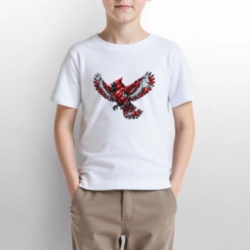 Silver Cardinal in Flight - Gildan Ultra Cotton Youth T-Shirt