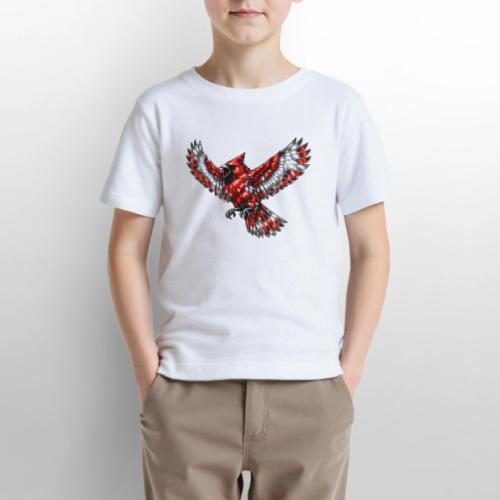 Cardinal in Flight - Gildan Ultra Cotton Youth T-Shirt