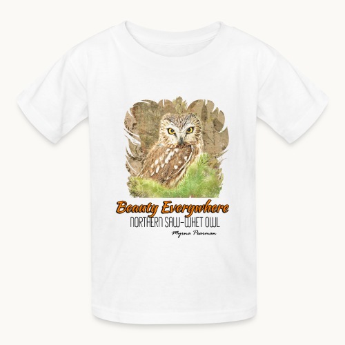 Beauty Everywhere -ORANGE- Carolyn Sandstrom - Gildan Ultra Cotton Youth T-Shirt