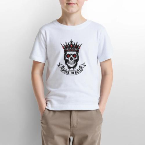Born to Rule Skull King - Gildan Ultra Cotton Youth T-Shirt
