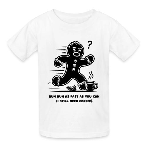 Gingerbread Man T-Shirt - Gildan Ultra Cotton Youth T-Shirt