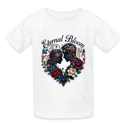 Eternal Bloom Embrace T-Shirt - Gildan Ultra Cotton Youth T-Shirt