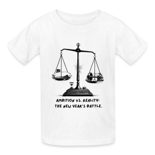Ambition vs. Reality T-Shirt, Mug, & Leggings - Gildan Ultra Cotton Youth T-Shirt