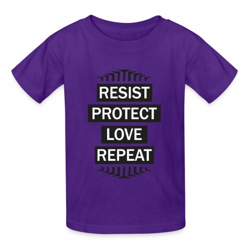resist repeat - Gildan Ultra Cotton Youth T-Shirt