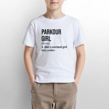 Parkour Freerunning Backflip Acrobat Freestyle' Teenager T-shirt