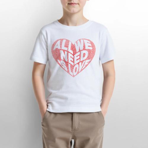 All We Need is Love in Heart - Gildan Ultra Cotton Youth T-Shirt