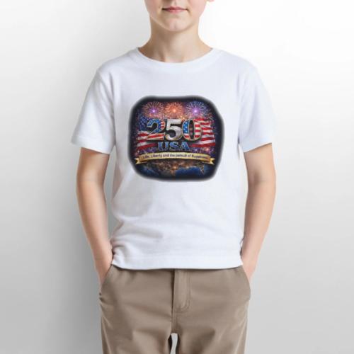 USA 250th Celebration - Gildan Ultra Cotton Youth T-Shirt