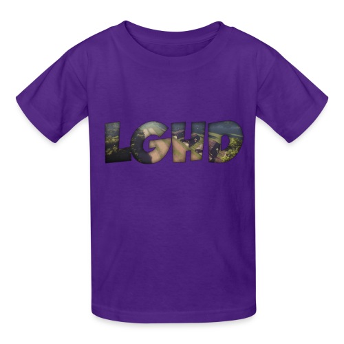 LGHD Rust Name png - Gildan Ultra Cotton Youth T-Shirt
