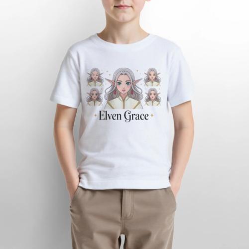 Elven Grace Fantasy Elf Maiden Graphic Magic - Gildan Ultra Cotton Youth T-Shirt