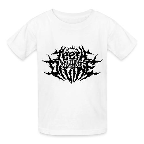 Teeth Of The Divine Logo BLACK - Gildan Ultra Cotton Youth T-Shirt