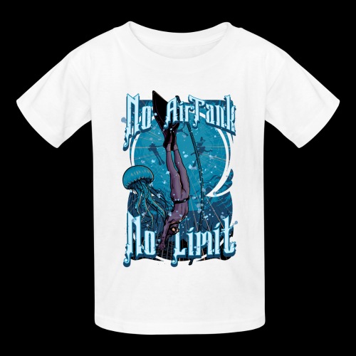 No Air Tank No Limit Freediving merchandise - Gildan Ultra Cotton Youth T-Shirt
