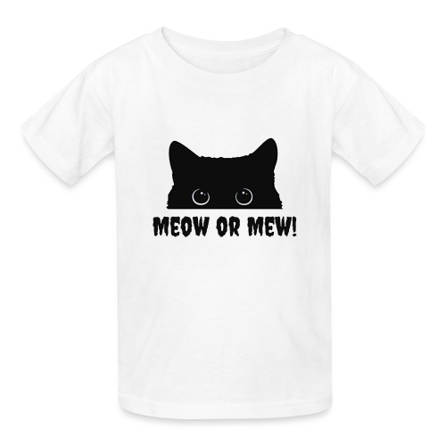 meow - Gildan Ultra Cotton Youth T-Shirt