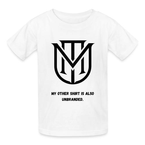 My Other Shirt Is Also Unbranded T-Shirt | Quiet L - Gildan Ultra Cotton Youth T-Shirt