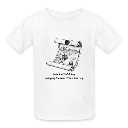 Unfolding Map of Ambition T-Shirt - Gildan Ultra Cotton Youth T-Shirt