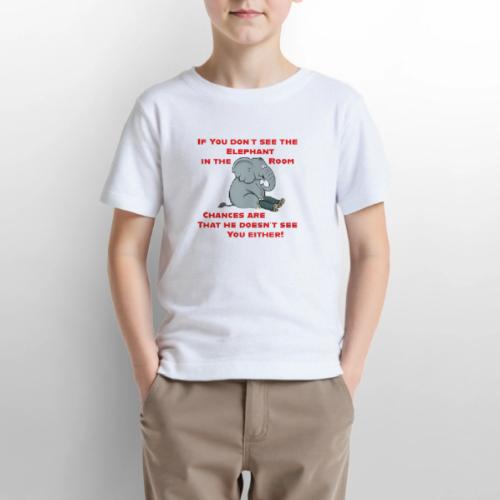 Elephant in the Room Meme - Gildan Ultra Cotton Youth T-Shirt