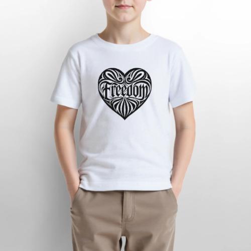 FREEDOM in Heart - Gildan Ultra Cotton Youth T-Shirt