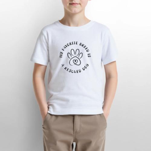 Favorite breed? Rescued dog! - Gildan Ultra Cotton Youth T-Shirt