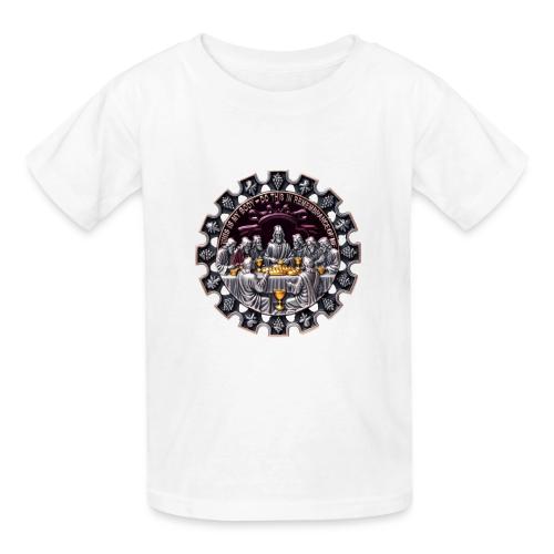 Last Supper Communion T Shirt, Faith Gift - Gildan Ultra Cotton Youth T-Shirt