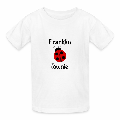 Franklin Townie Ladybug - Gildan Ultra Cotton Youth T-Shirt