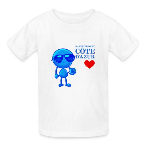 Smoon City_Saint Tropez Côte d'Azur - Gildan Ultra Cotton Youth T-Shirt