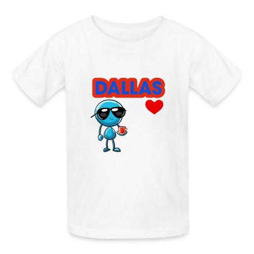 Smoon City_Dallas - Gildan Ultra Cotton Youth T-Shirt