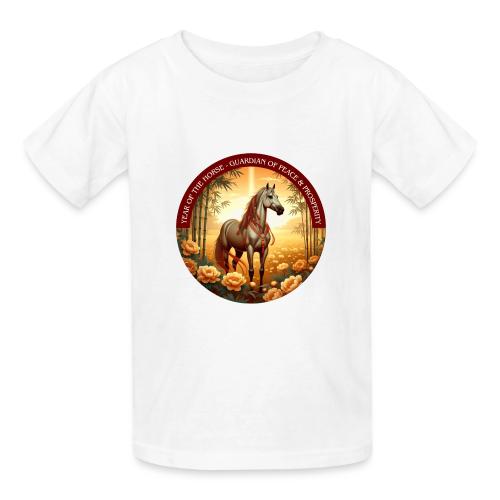 Year of the Horse Guardian T Shirt, Lunar New Year - Gildan Ultra Cotton Youth T-Shirt