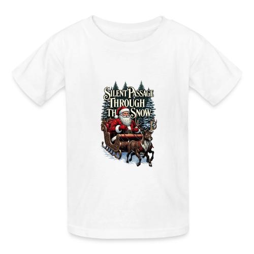 Nostalgic Santa T-Shirt - Gildan Ultra Cotton Youth T-Shirt