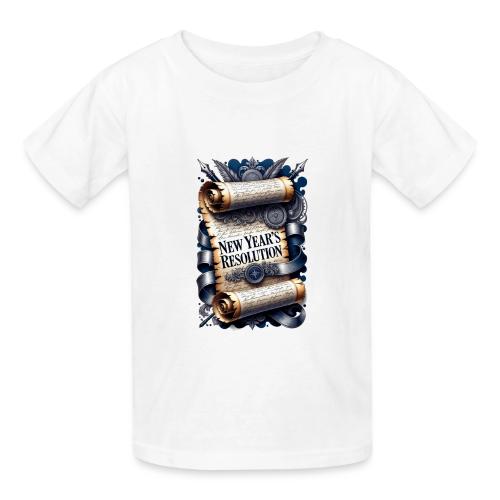 New Year's Resolution T-Shirt - Gildan Ultra Cotton Youth T-Shirt