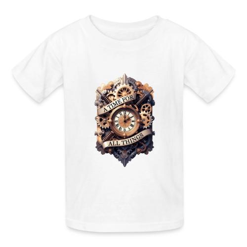 Ornate Clockwork T-Shirt - Gildan Ultra Cotton Youth T-Shirt