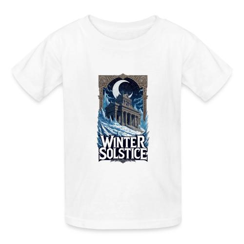 Winter Solstice Temple T-Shirt - Gildan Ultra Cotton Youth T-Shirt