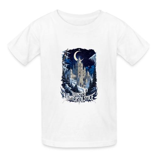 Celestial Winter Temple T-Shirt - Gildan Ultra Cotton Youth T-Shirt