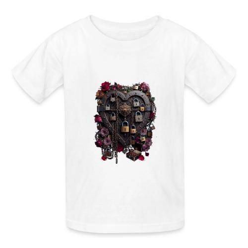 My Heart Permanently on Vacation T-Shirt - Gildan Ultra Cotton Youth T-Shirt