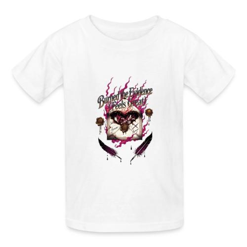 Burned the Evidence Feels Great T-Shirt - Gildan Ultra Cotton Youth T-Shirt