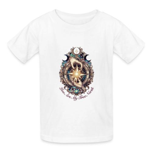 You Are My True North Celestial Compass T-Shirt - Gildan Ultra Cotton Youth T-Shirt